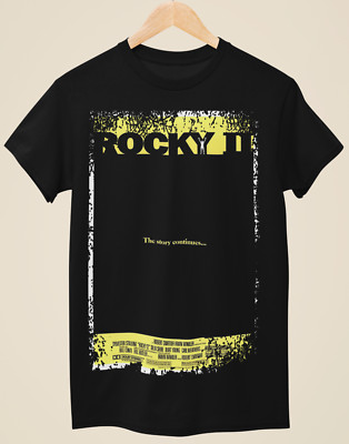 Rocky II - Film Poster inspiriert Unisex schwarz T-Shirt