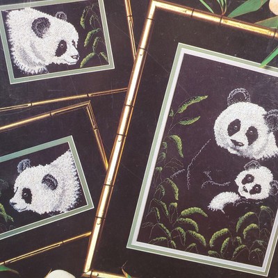 Great Big Graphs Panda Monium Chinese Bear Sydney McIntosh True Colors X-Stitch