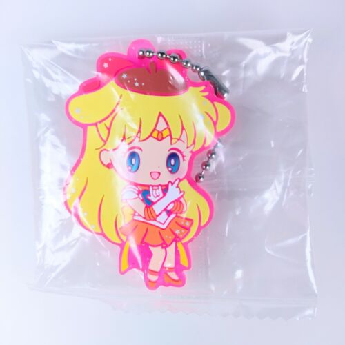 Sailor Venus Sanrio & Sailor Moon Collaboration Mascot Rubber Keychain Japan F/S - Afbeelding 1 van 5