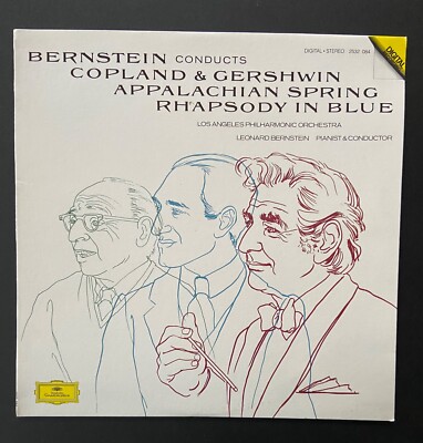 Bernstein Conducts Copland & Gershwin   LA Philharmonic   DG 2532 084   TESTED