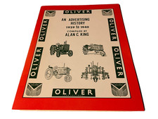 Vtg OLIVER an Advertising History 1929-1940 Alan King