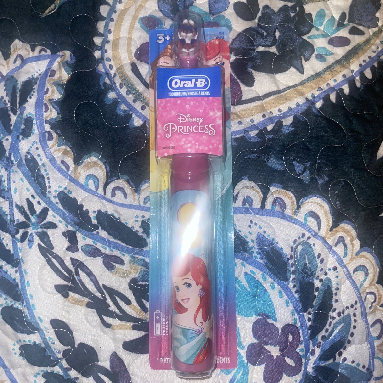 Oral-B+Disney+Princess+Soft+Power+Toothbrush+for+Kids+Aged+3+and+Up for ...