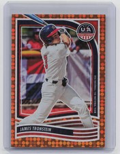 2024 Panini Stars & Stripes #10 James Tronstein Orange Disco #/75