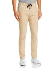 Pacific & Park 257905 Men Core Twill Slim Fit Jogger Pants Beige Size Large
