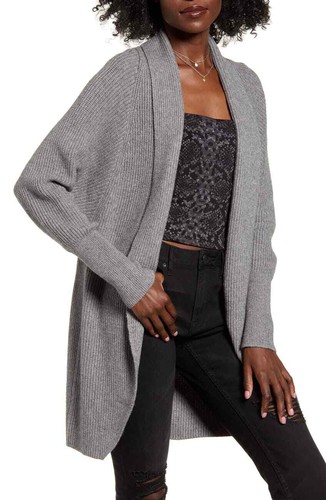 Leith Dolman Sleeve Long Cardigan Size 