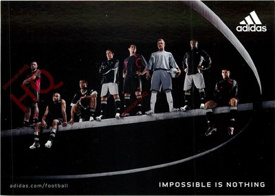 Picture Postcard; Football, Impossible Is Nothing [Adidas]