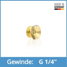 DIN 3405 (D1) G 1/4" Mosiężna śruba smarowa lejka Smarownica