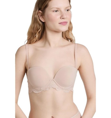 Simone Perele Women's Exotica Full Cup Bra - Raspberry, Size 34E, Full Coverage Lingerie - View #5