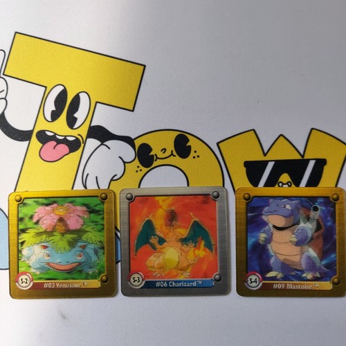 1999 CHARIZARD Artbox Pokémon base set Holo Cards Action Flipz Series One 3D - Picture 1 of 6