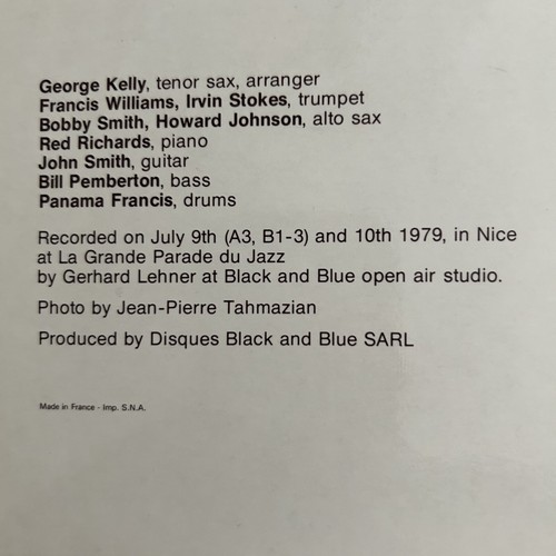 George Kelly Panama Francis Savoy Sultans – In Cimiez LP French Import 1st Press - Picture 5 of 7