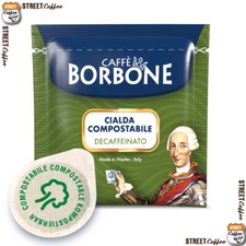 600 Cialde Carta Caffè Borbone ESE 38mm Miscela Verde Dek Decaffeinato
