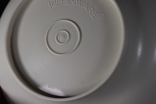 Vtg Tupperware Off-White Cereal Soup Bowls Set of 5 | Model 890-31 | 6.5" rcp - Picture 7 of 7