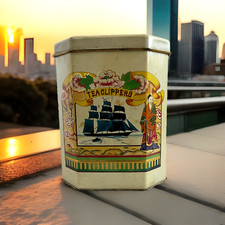 Vintage Tea Clippers Tin Kaleidoscope Ian Logan Associates Bin Asian Theme
