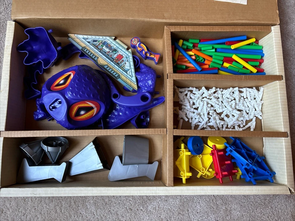 Juego de constructor de juguetes gigante Fiddlesticks World Of Mazu de colección 0558 Knickerbocker 1980 Foto 3 de 4