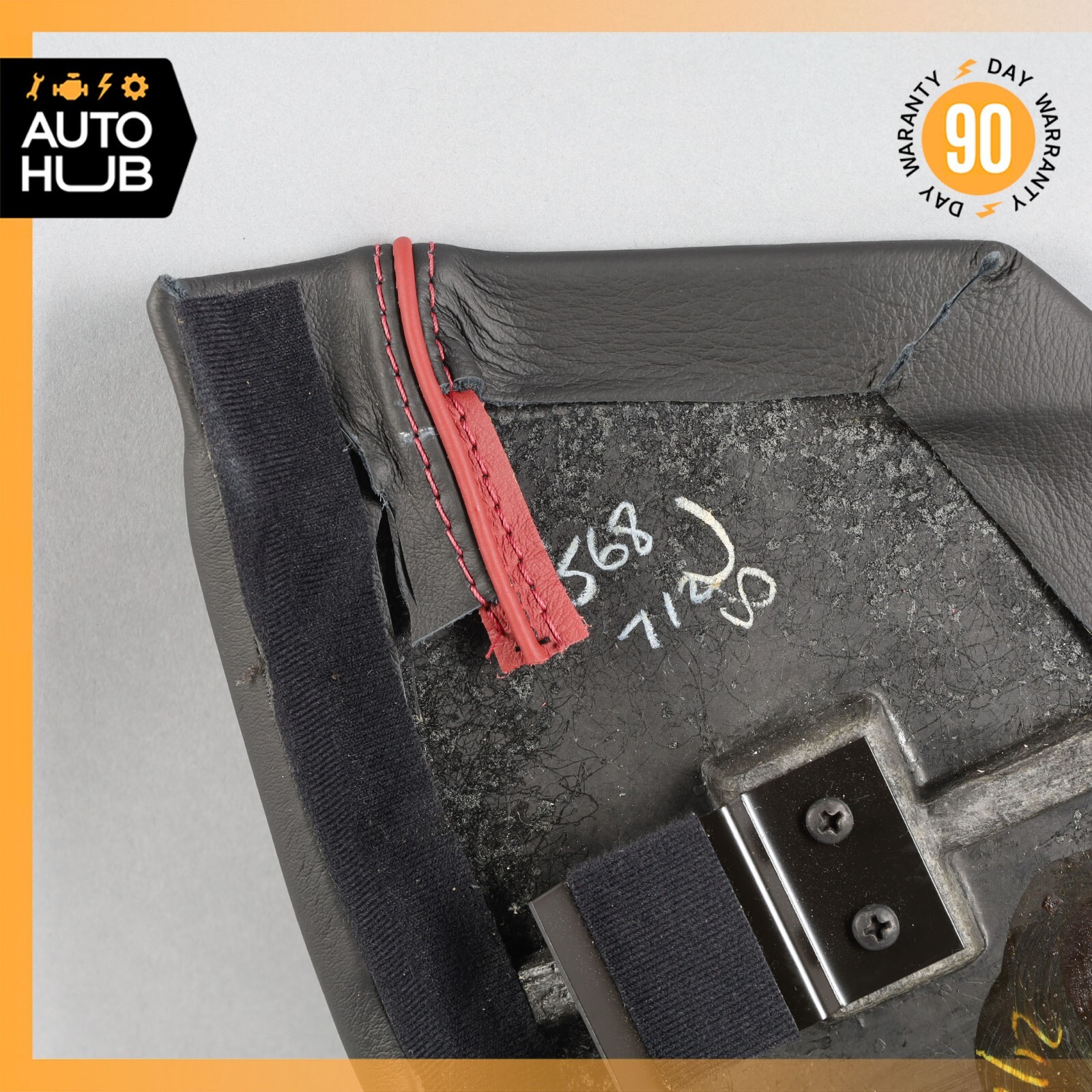 13-16 Aston Martin DB9 Rear Left Side Top Upper Seat Trim Panel OEM 35k