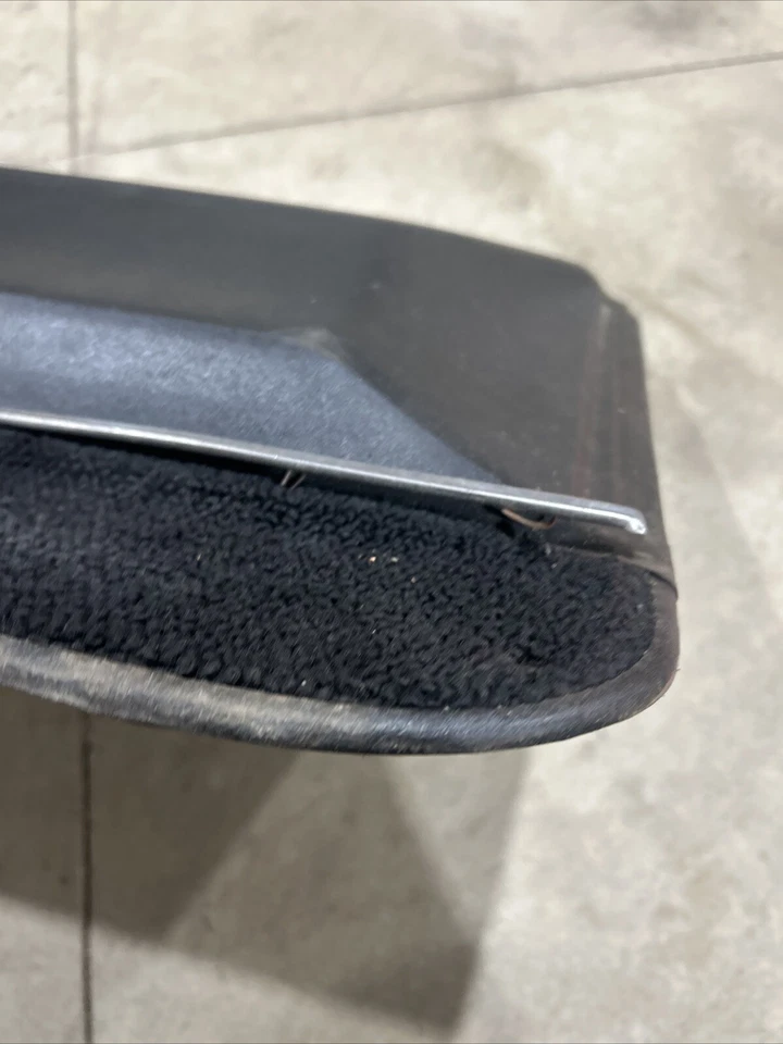 Pontiac Firebird 1969 T/A lado del pasajero panel de puerta de lujo negro original OEM Foto 2 de 4