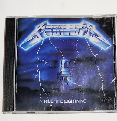Metallica Ride The Lightning CD Elektra 9 60396-2 Lars Ulrich, Fade To Black
