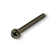 Marine Fasteners 8-32 X 2 Phillips Oval Machine Screw Stainless Steel 100 PC