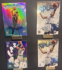 2021-22 2023-24 2020 Panini Donruss Splash Holo Prizm Jayson Tatum 4 Cards