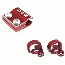Red Front Rear Brake Line Hose Cable Guide Clamp For SUZUKI DRZ400SM 2005-2023