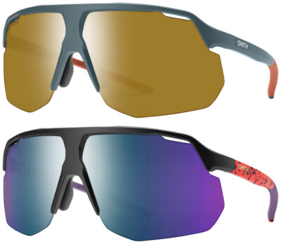 Eye Glasses Smith Optics Turntable Sunglasses SMITH OPTICS Langley J5G Z0  Sunglasses Gold Frame Blue Mirrored