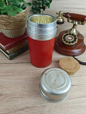 Thermosflasche Thermoskanne Vintage - Made in France - Retro Style - schöner Zustand
