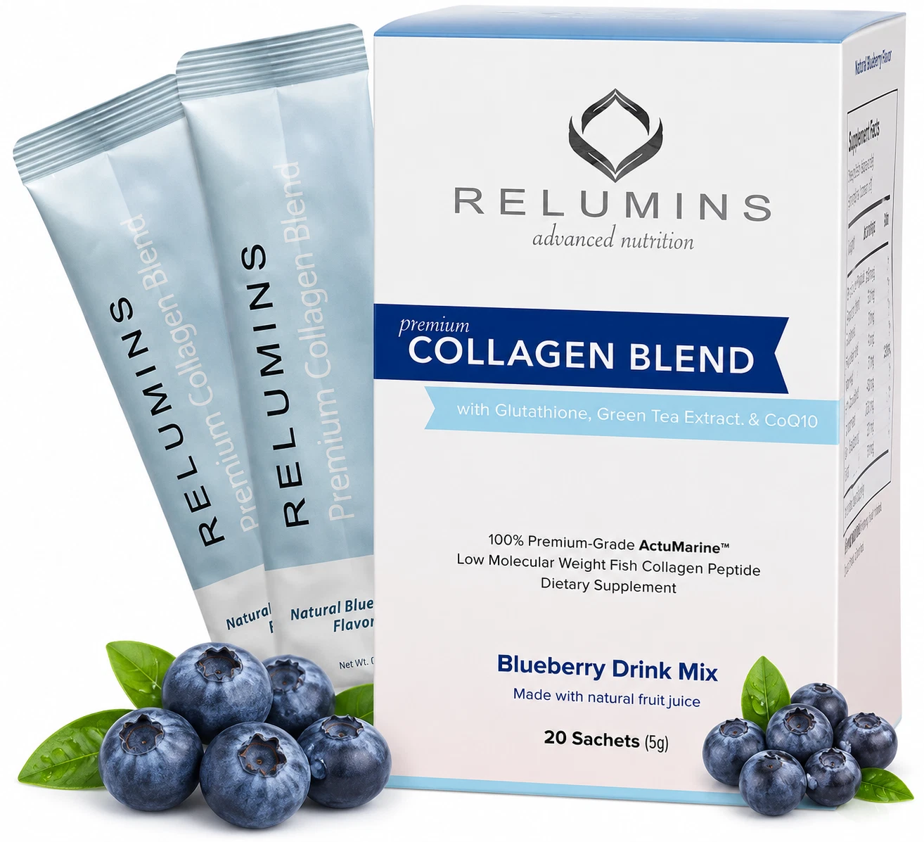 Relumins Marine Collagen Drink Mix 5000mg