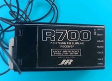 JR 7 CHANNEL FM SLIMLINE RECEIVER R700 72MHZ CHANNEL 34