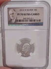 2012-S 10c Silver Roosevelt Dime - NGC PF 70 Ultra Cameo