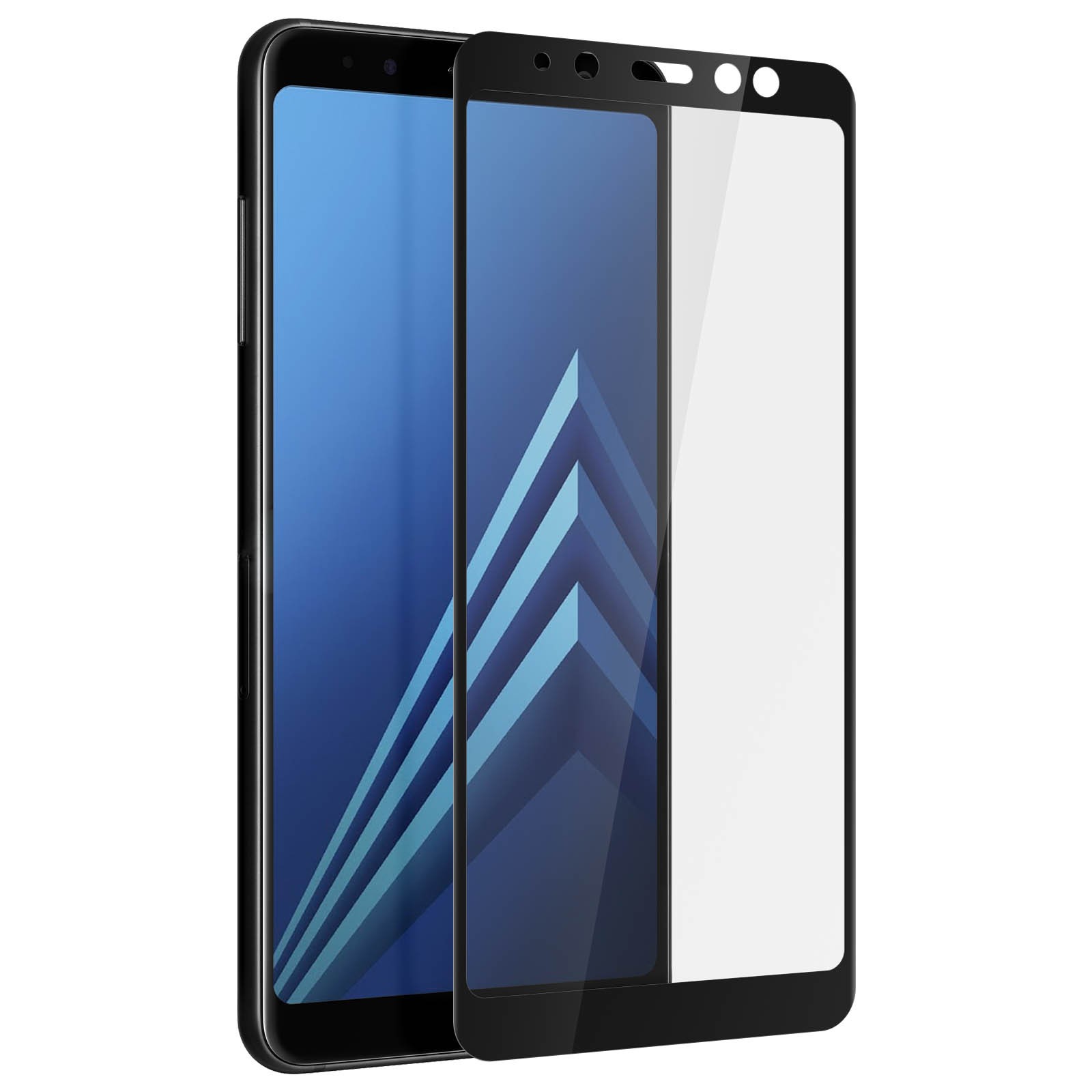 Verre trempé Galaxy A8 évitez les fissures film protection écran 9H