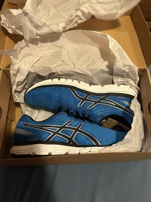 ASICS Gel Zaraca 5 Men s SZ 8 Running Sneaker Blue/Black  1011B137-400 NIB
