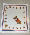 VTG 1980 1970 Scarf Olympic Soviet Union Moscow Souvenir Misha Bear Bears cotton