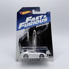 Hot Wheels Fast & Furious '94 Toyota Supra 1:64 Diecast White Unopened Box