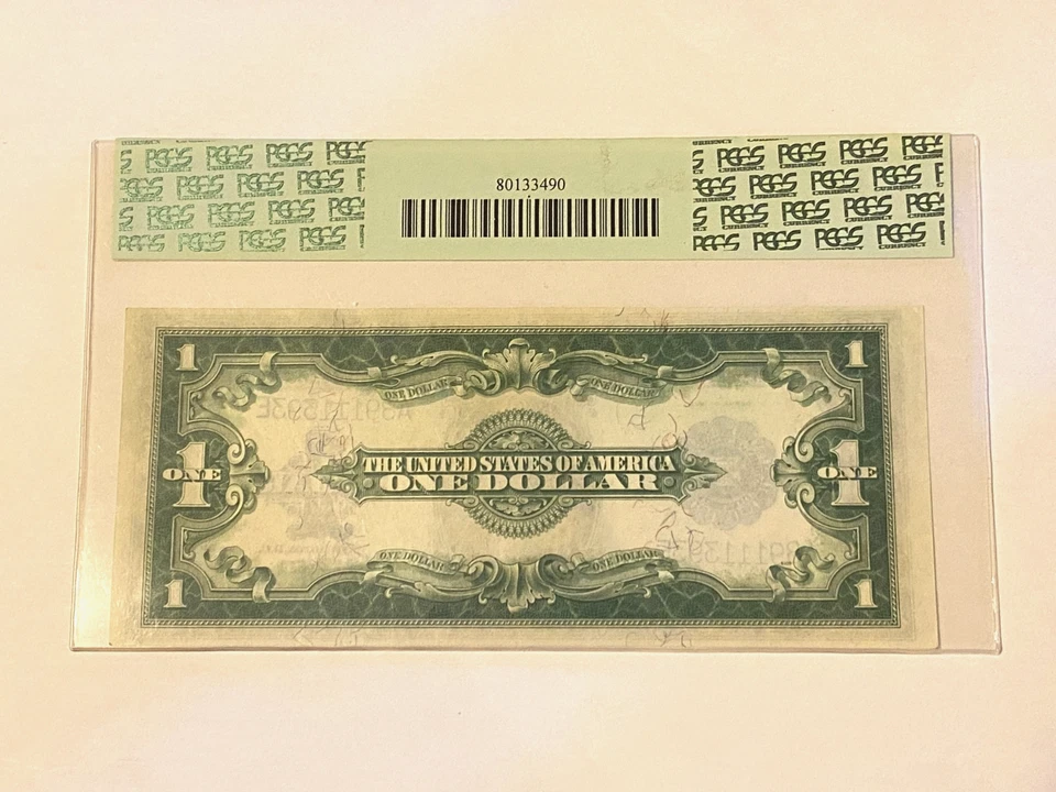 1923 $1 SILVER CERTIFICATE BANKNOTE FR-238 PCGS CERTIFIED VERY CHOICE NEW-64-PPQ - Image 2 of 2