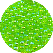1000 Pieces 6Mm Glossy Acrylic round Beads AB Color Spacer Bubble Bead Plastic C