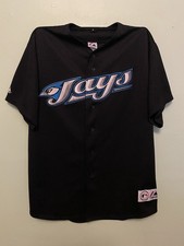 Jose Bautista Toronto Blue Jays Alternate Jersey Majestic XXL Black