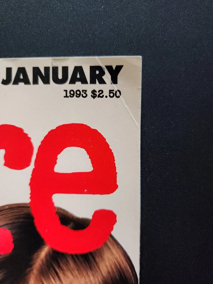 Allure January 1993 Kate Moss Patricia Hartmann Jenny Brunt - Image 4 of 4