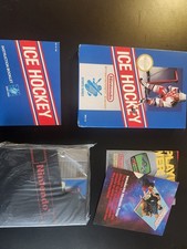 Nintendo Ice Hockey NES Cartridge Case, Box, Manual, and Inserts