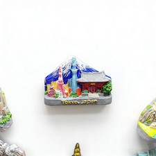 Japan Tokyo Landmarks 3D Fridge Magnet Tourist Souvenir Resin Refrigerator Craft