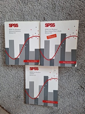 Spss Advanced Statistics 6.0 (SPSS for Windows 3 Bücher 