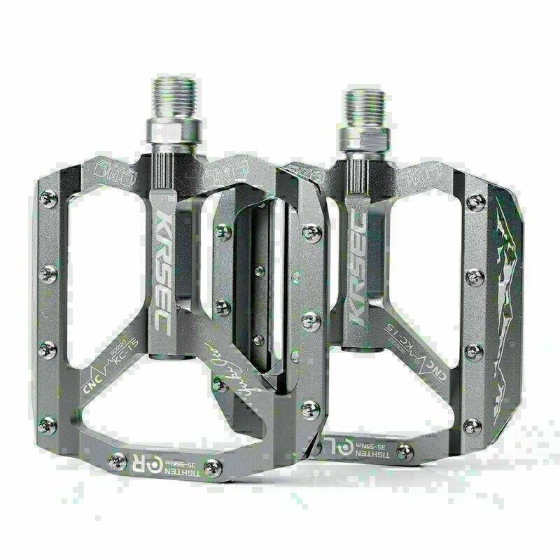 Aluminum Bearings Pedals flat Mountain Bike Road Bike Bicycle Pedals 9/16inch