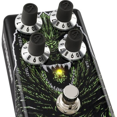 Fender Godzilla Distortion Japan Limited Guitar Effect Pedal Brad