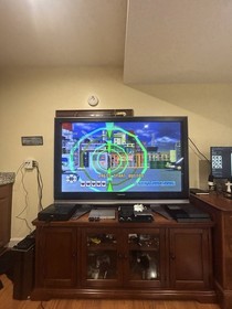 sega saturn with 1 controller And Virtua Cop tested working awesome Condition