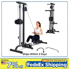 2-in-1 Rowing & Cable Machine, LAT Pull Down ...
