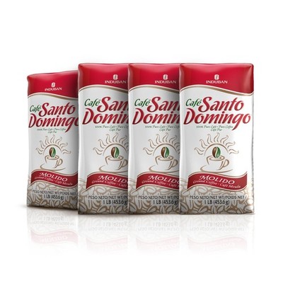 Santo Domingo Coffee 16oz Bag Ground Coffee Medium Roast Product from Dominican
