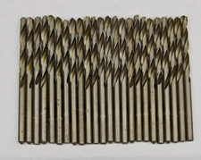 24 Kromhard 11/64" Jobber Length Drill Bits Carbon Steel USA