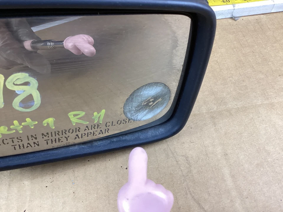 1993-1999 Volkswagen Jetta Golf Right Passenger Side View Door Mirror - Image 2 of 4