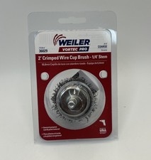 Weiler 2" Crimp Wire Cup Brush