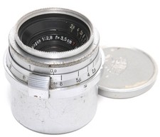 Zeiss Jena for Contax II Biogon 2.8/3.5cm T lens War Time ca. 1943