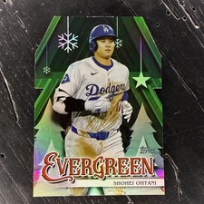 2025 Topps Holiday Shohei Ohtani Evergreen Die Cut Insert SP LA Dodgers🔥